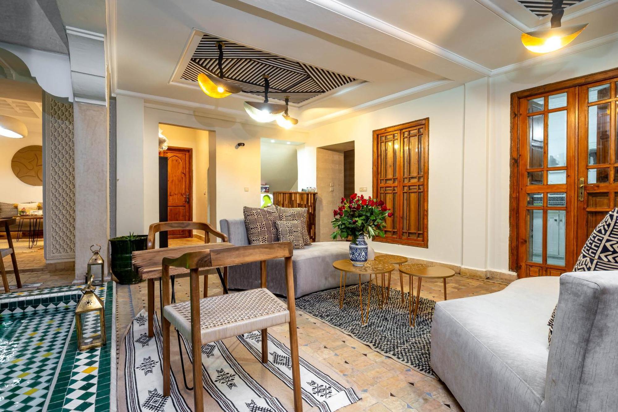 Riad Croix Berbere De Luxe Marrakesh Buitenkant foto