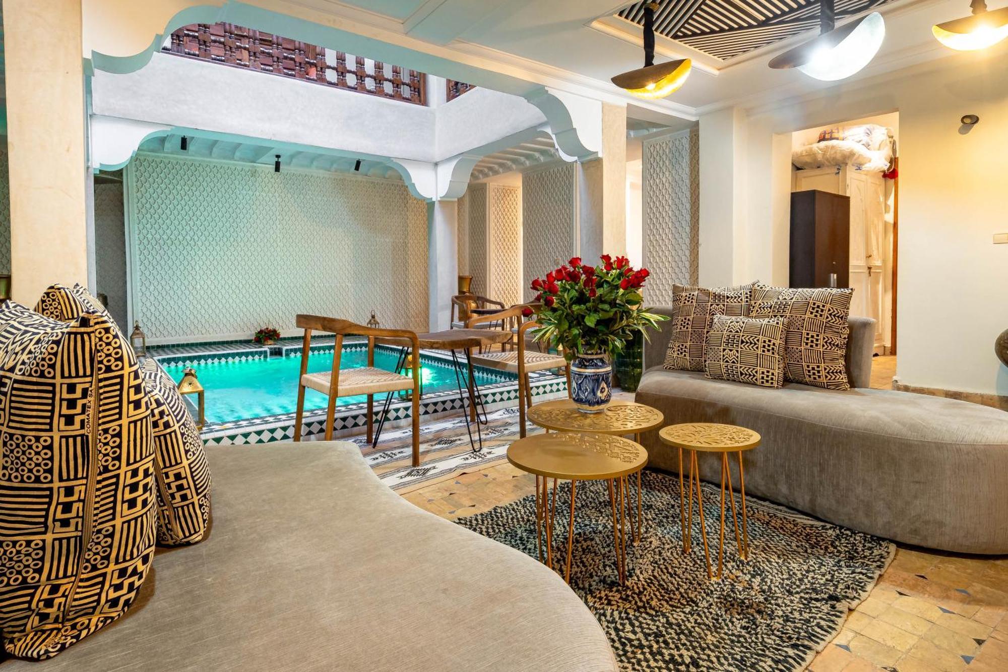 Riad Croix Berbere De Luxe Marrakesh Buitenkant foto
