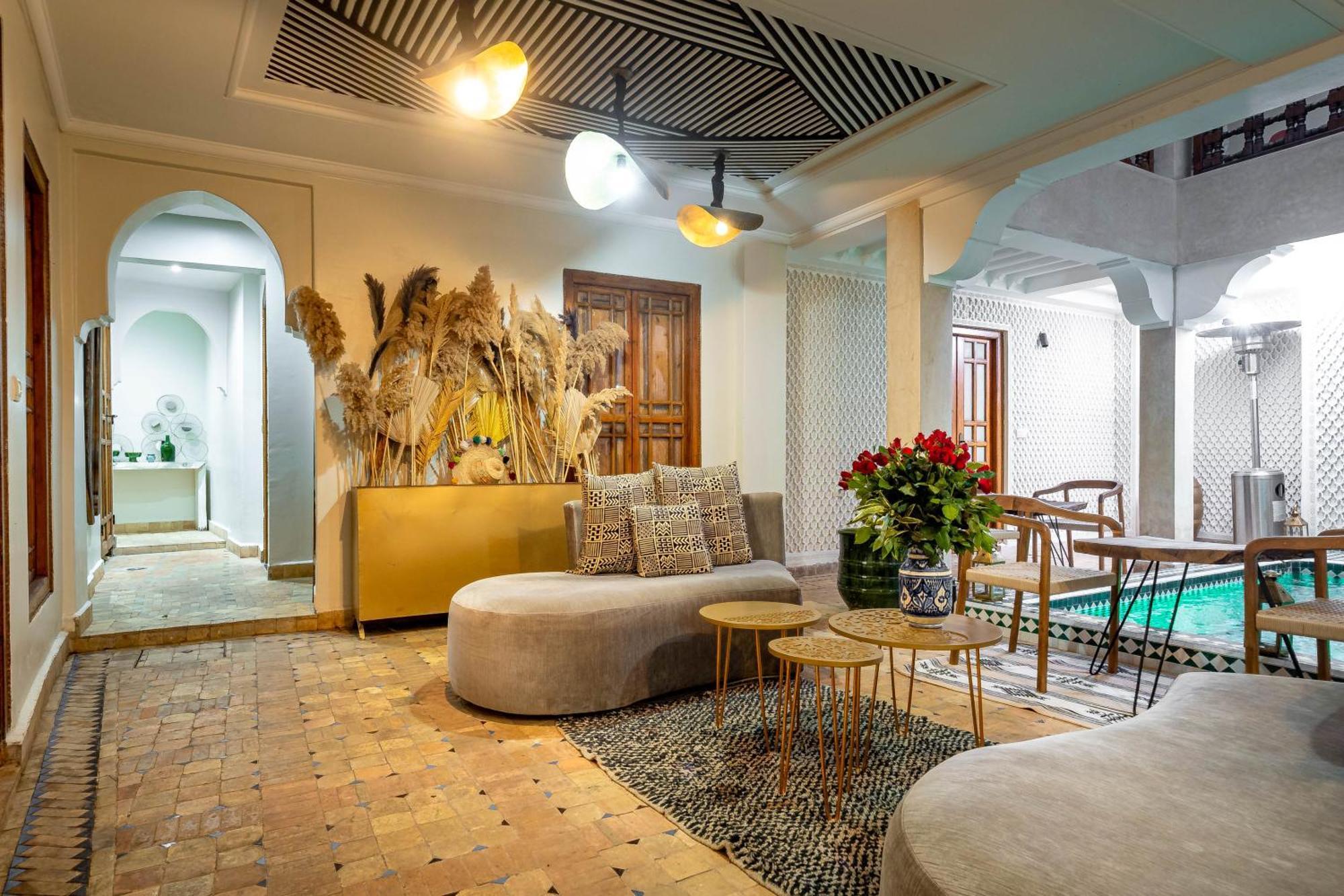 Riad Croix Berbere De Luxe Marrakesh Buitenkant foto