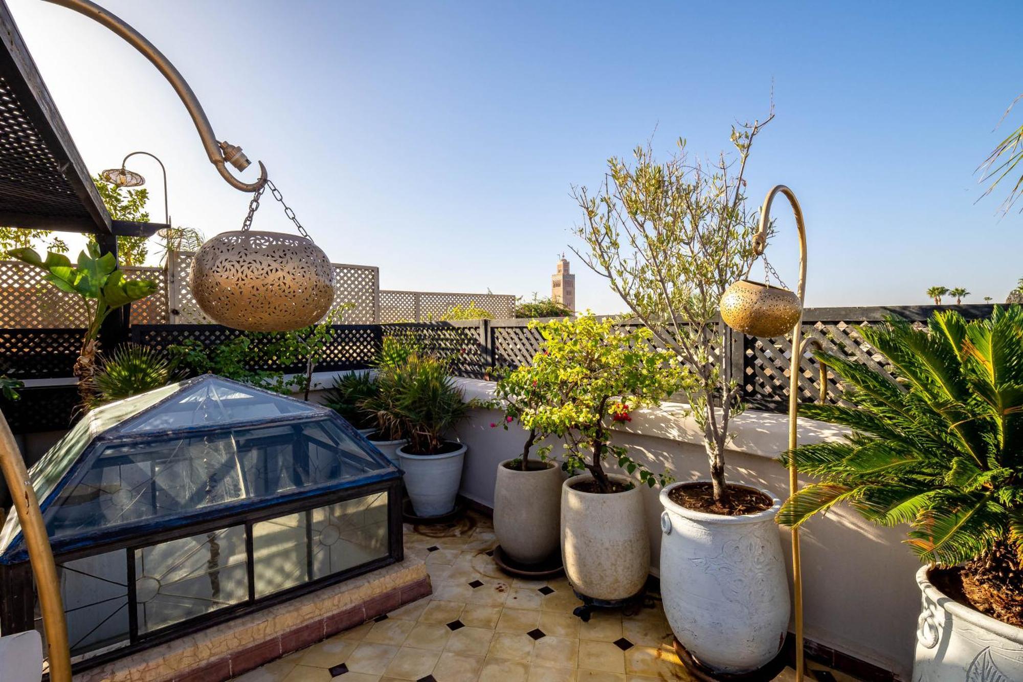 Riad Croix Berbere De Luxe Marrakesh Buitenkant foto