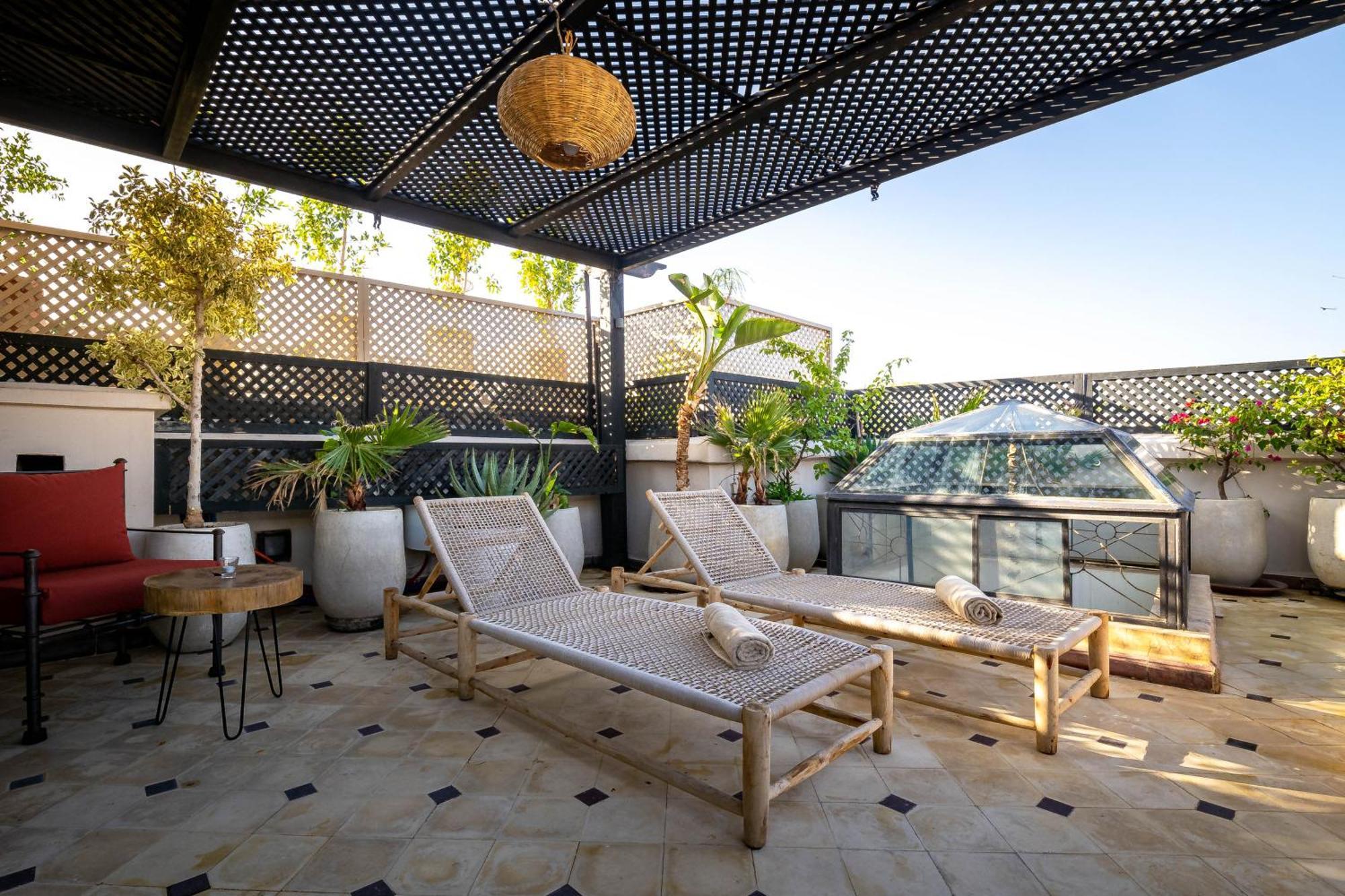 Riad Croix Berbere De Luxe Marrakesh Buitenkant foto