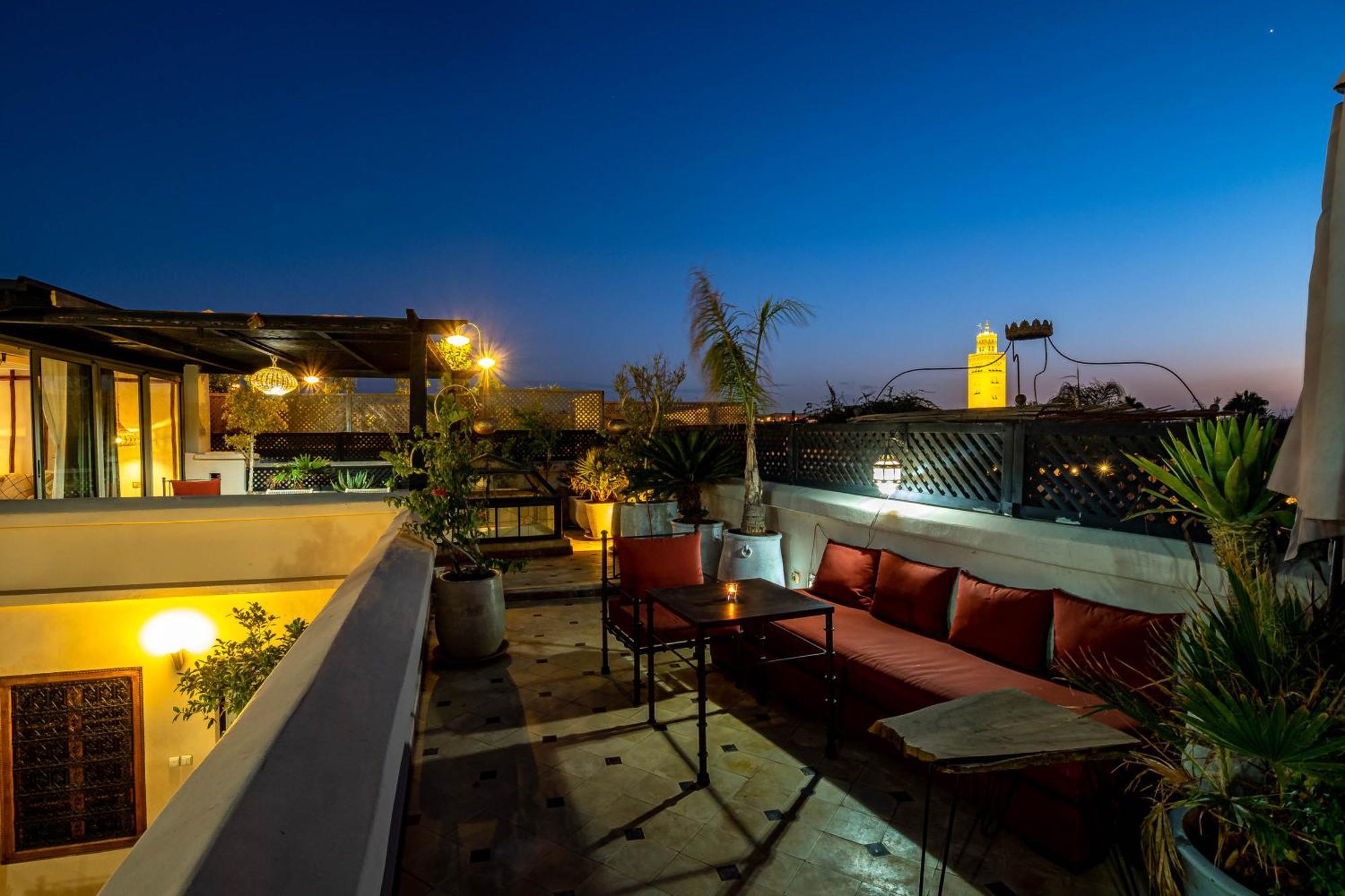 Riad Croix Berbere De Luxe Marrakesh Buitenkant foto